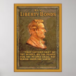 Buy Liberty Bonds ~ Vintage WW1 Poster posters
