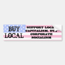 Buy Local Bumper Sticker