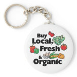 Buy Local, Fresh & Organic Key Chains