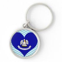 Buy Louisiana Flag keychains