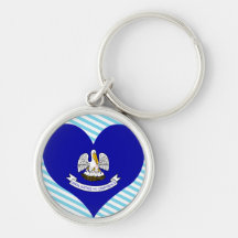Buy Louisiana Flag Key Chain