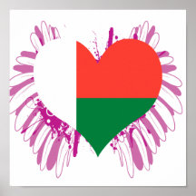 Buy Madagascar Flag Poster