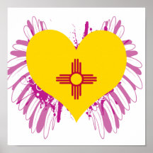 Buy New Mexico Flag Poster