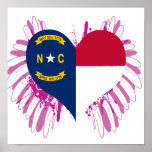 Buy North Carolina Flag Posters