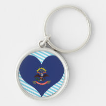 Buy North Dakota Flag Key Chain