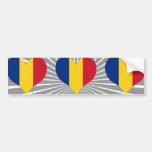 Buy Romania Flag Bumper Stickers