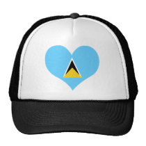 Buy Saint Lucia Flag hats