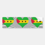 Buy Sao Tome and Principe Flag Bumper Stickers