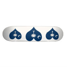 Buy South Carolina Flag Skate Board Deck