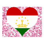 Buy Tajikistan Flag Postcards