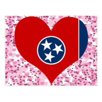 Buy Tennessee Flag postcards