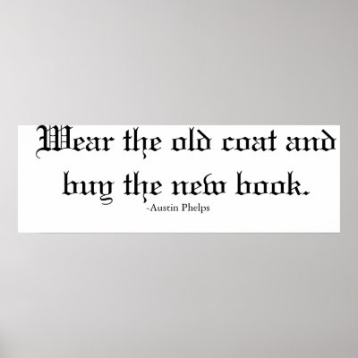 Buy the new book. poster by JBertrand