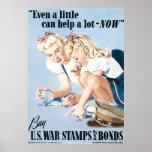 Buy US War Stamps Bonds Print