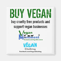 BUY VEGAN MAGNET