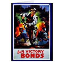 Buy Victory Bonds Card