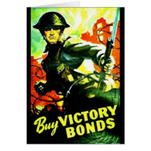 Buy Victory Bonds Greeting Card