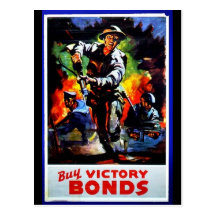 Buy Victory Bonds Post Card