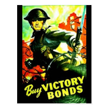 Buy Victory Bonds Postcards