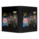 Buy War Bonds and Stamps 3 Ring Binders