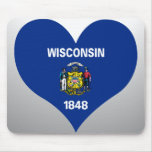 Buy Wisconsin Flag Mousepad