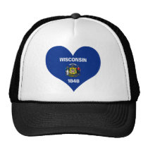 Buy Wisconsin Flag hats