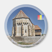 Buzd Fortified Church Refrigerator Magnets