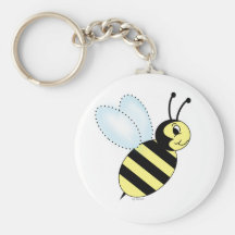 Buzzin' Bee Key Chains