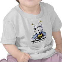 Buzzy Bee Westie T-shirts
