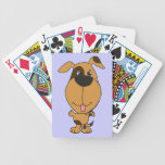 BV- Happy Puppy Dog Playing Cards