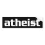 BW_atheist1 Bumper Sticker