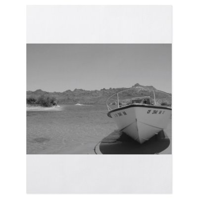 bw river boat flyers by JCCollective