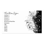 BWgrunge Business Cards