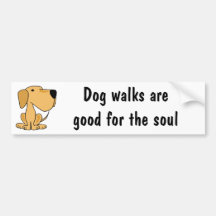 BX- Awesome Yellow Labrador Puppy Dog Bumper Stickers