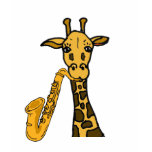 BX- Giraffe Playing the Sax Shirt