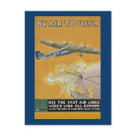 By Air to USSR Post Card