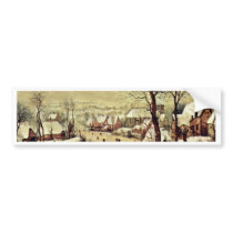 By Bruegel D. Ä. Pieter (Best Quality) Bumper Sticker