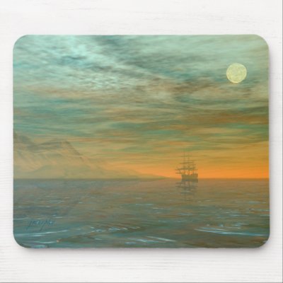 By Dawn's Early Light Mousepads by ragtops