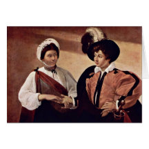 By Michelangelo Merisi Da Caravaggio Greeting Card