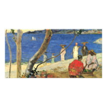 By Paul Gauguin (Best Quality) Photo Card Template
