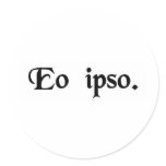 By that very act. stickers