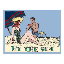 By the Sea Postcard