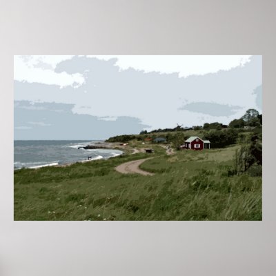 By the sea poster by Junglegeorge