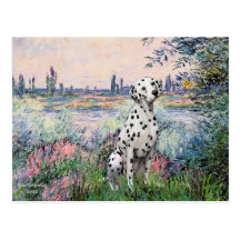 By the Seine - Dalmatian Post Cards