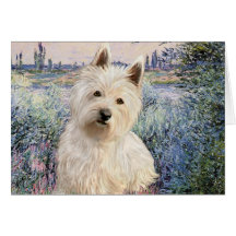 By the Seine - Westie 1 Cards