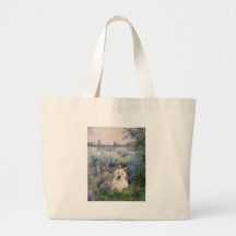 By the Seine - Westie 1 Tote Bag