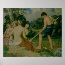 By the sweat of thy brow print