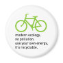 Bycicle: Modern Ecology Fridge Magnet