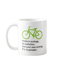Bycicle: Modern Ecology Coffee Mug