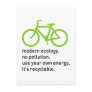 Bycicle: Modern Ecology Postcards