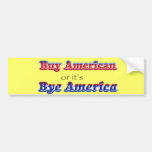 bye american bumper stickers